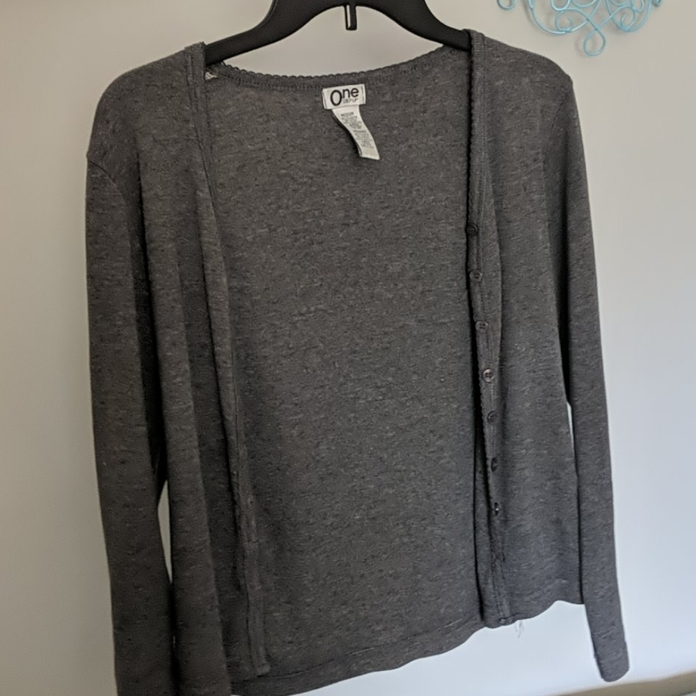 3/$20 🌸 Gray Cardigan